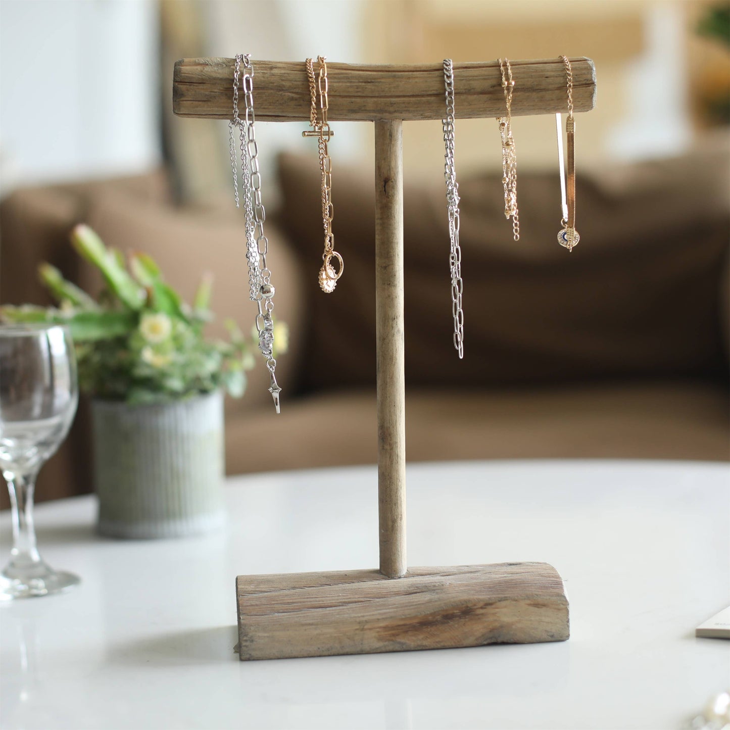 Atwan Driftwood Styled Jewelry Hanger