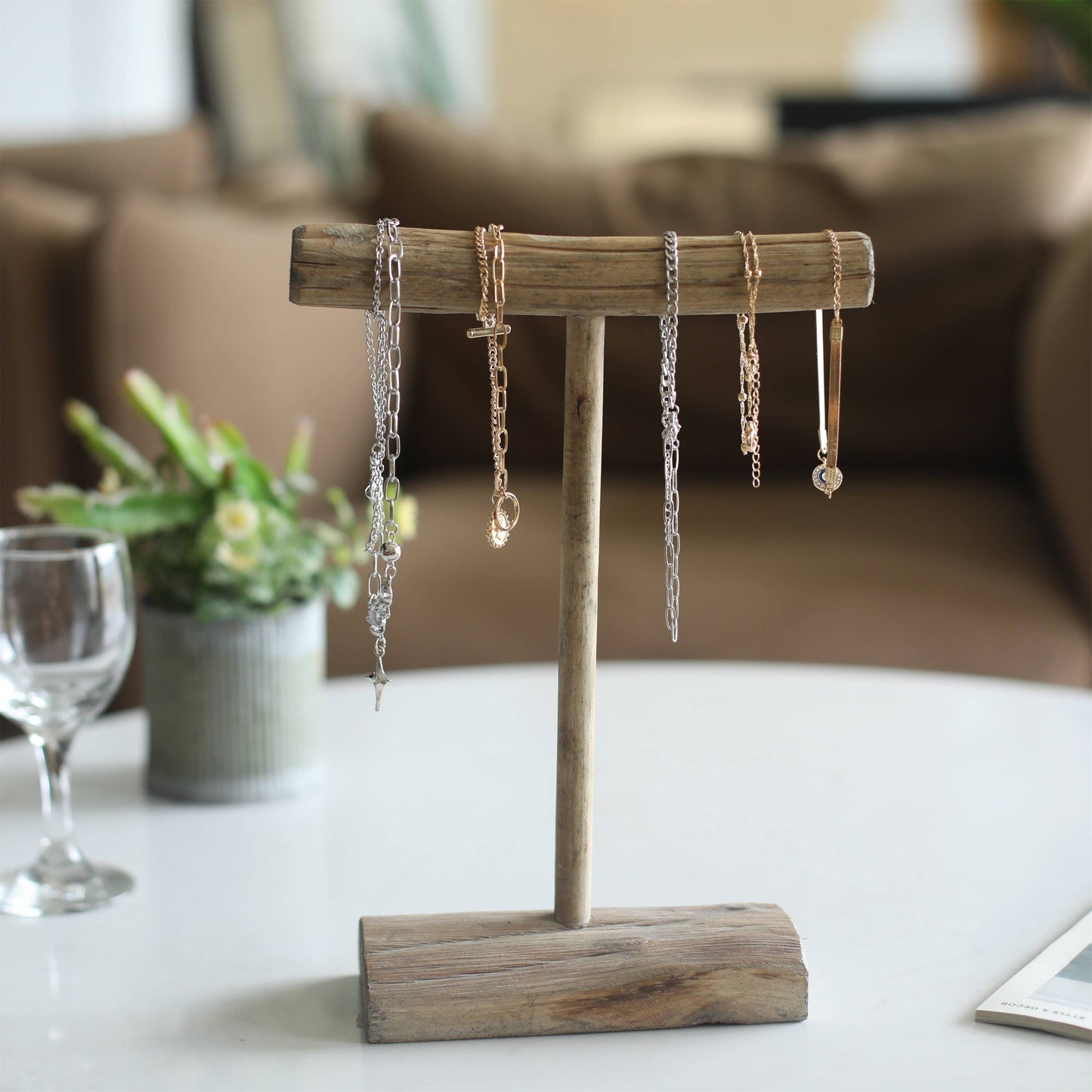 Atwan Driftwood Styled Jewelry Hanger