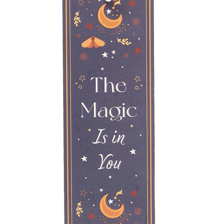The Magic Is in You Bookmark with Tassel