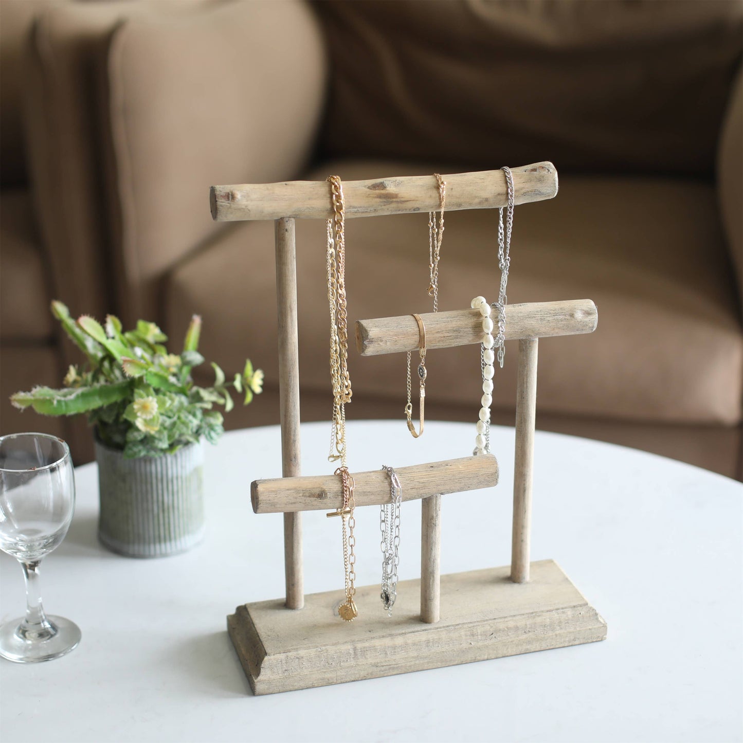 Atwan Driftwood Styled Jewelry Hanger