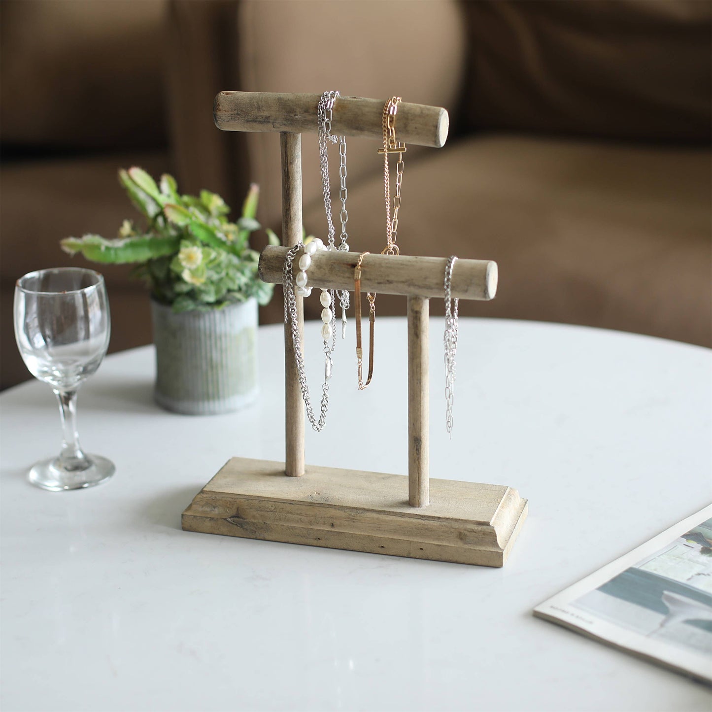 Atwan Driftwood Styled Jewelry Hanger