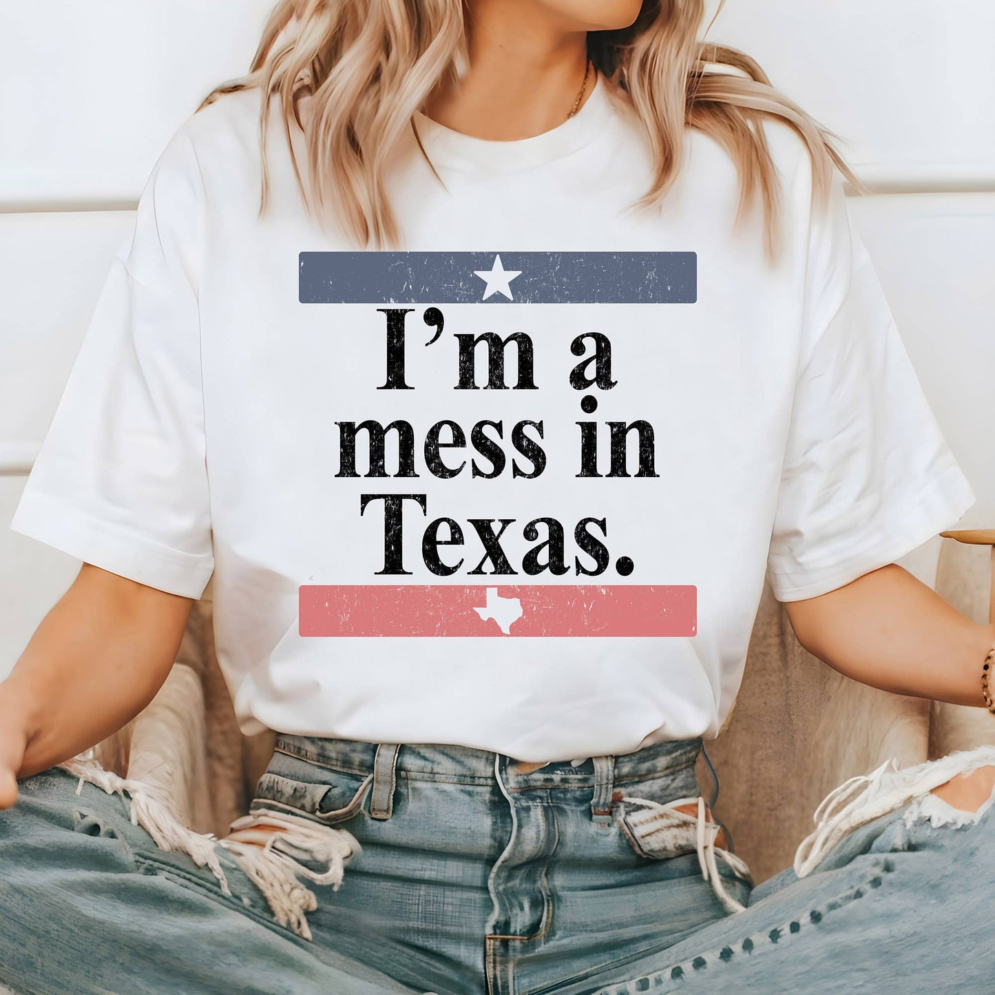 I'm a Mess in Texas Tee