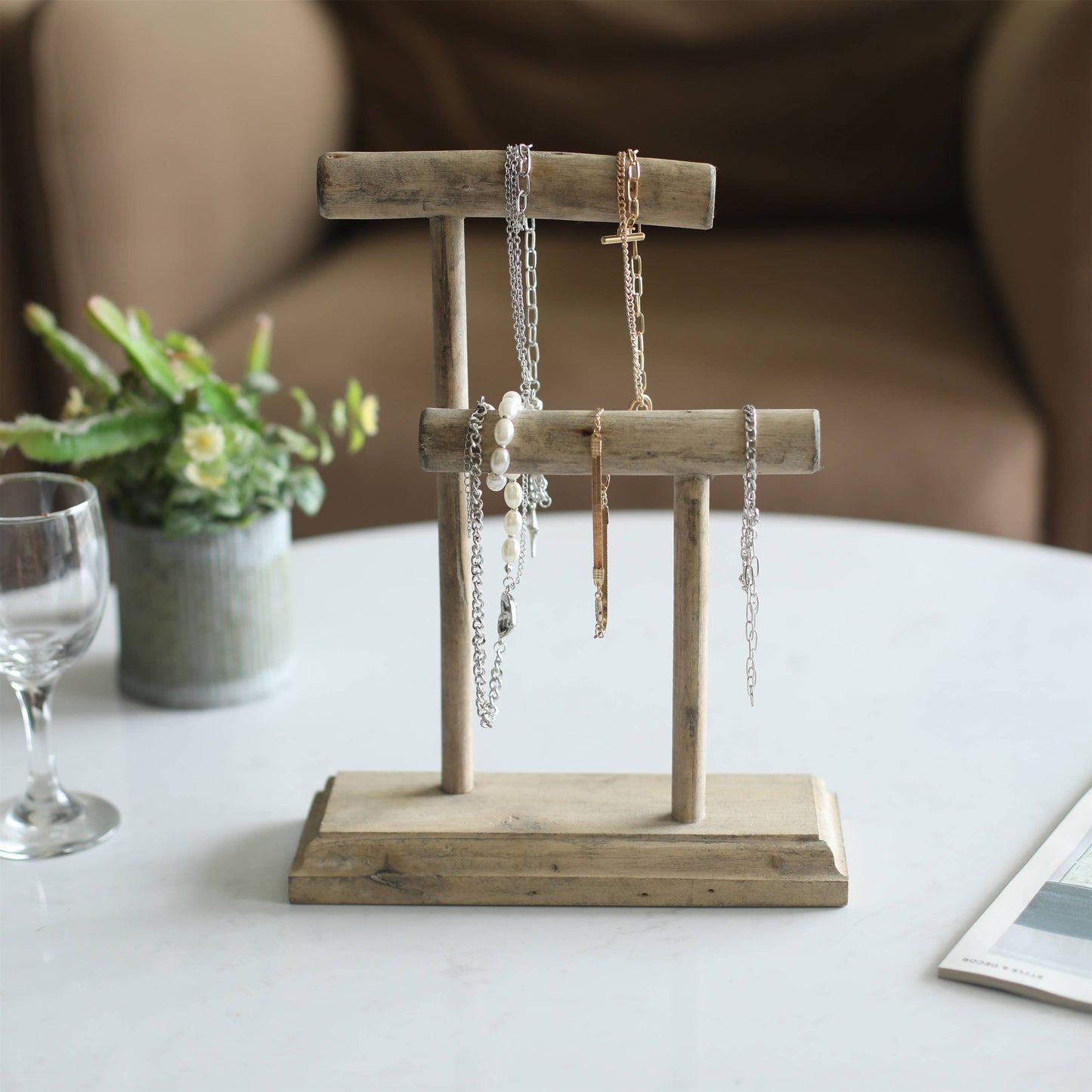 Atwan Driftwood Styled Jewelry Hanger
