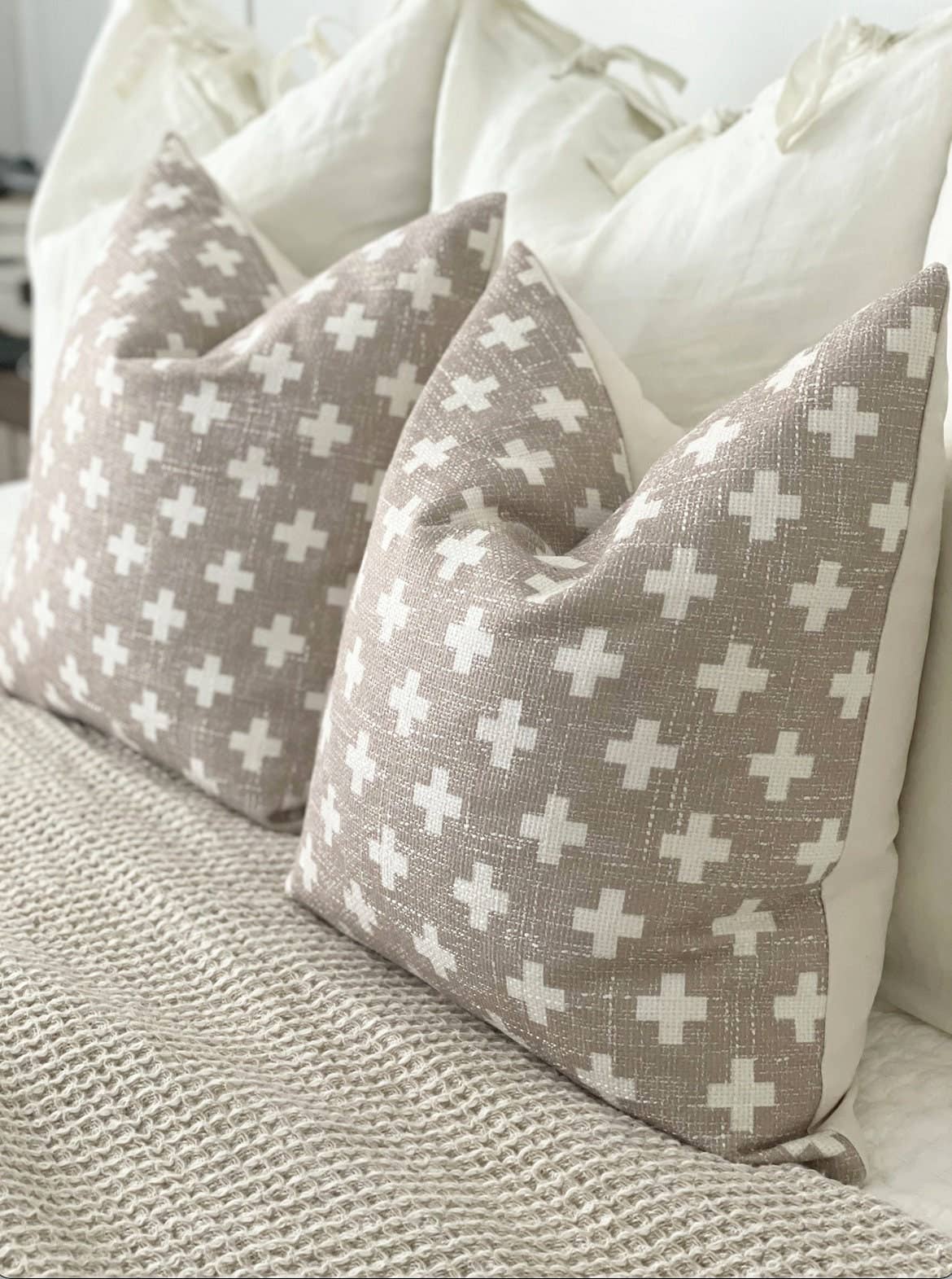 Crossprint Pillow Cover