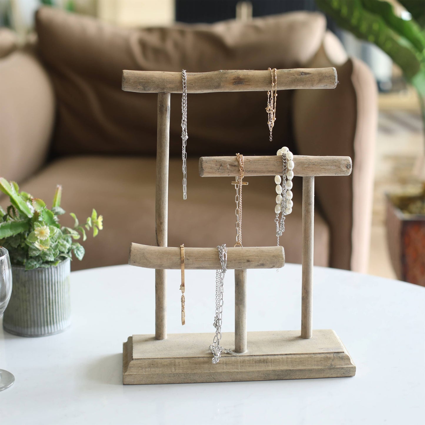 Atwan Driftwood Styled Jewelry Hanger