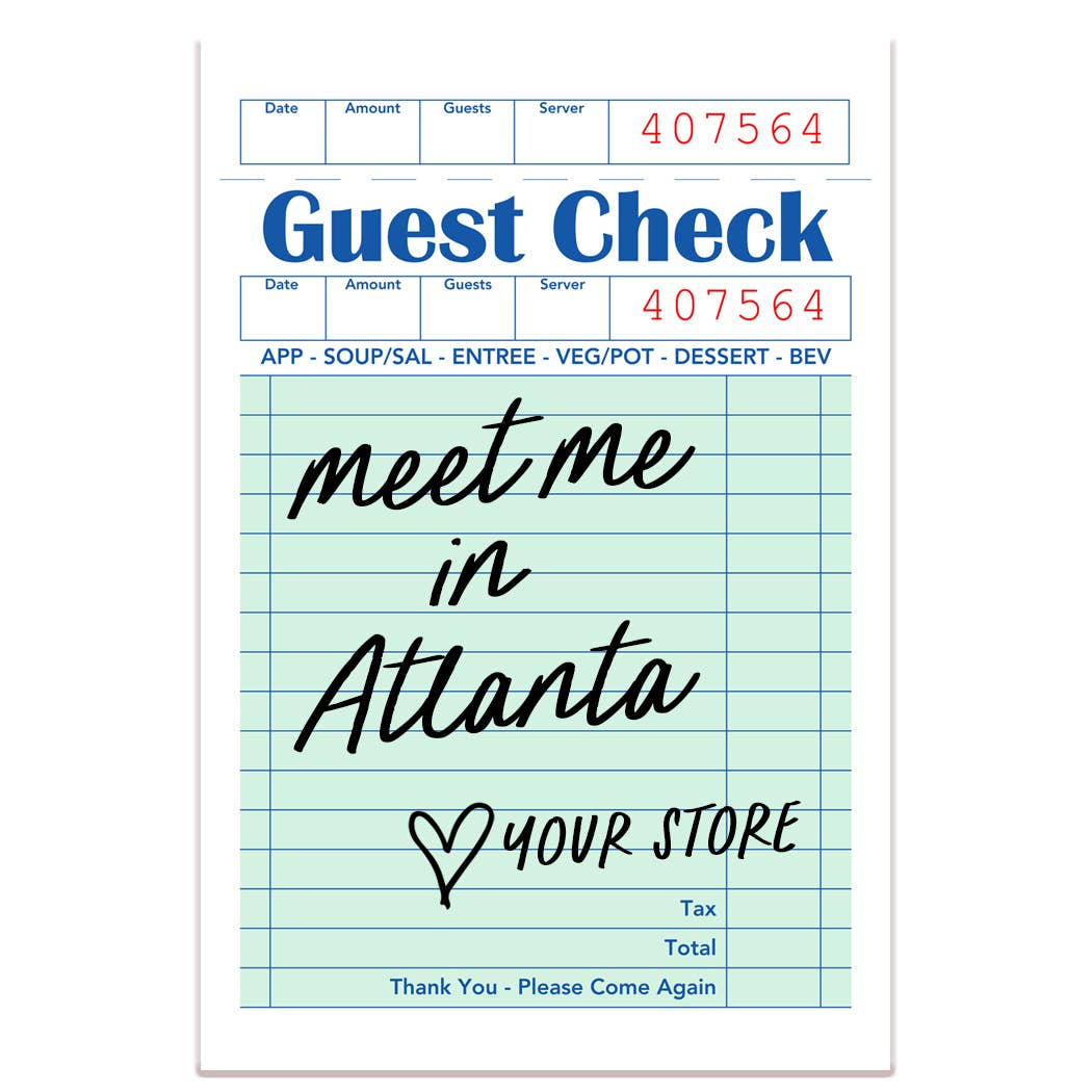 Personalized City Guest Check Sticker Decal, Custom Sticker
