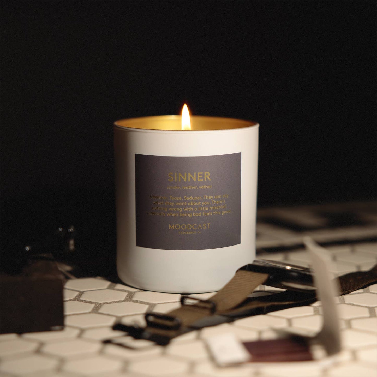 Coconut Wax Candle - Persona - Sinner - 8 oz Glass Jar