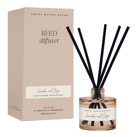 Lavender and Sage Reed Diffuser - Gifts & Home Decor