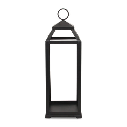 Novara Tapered Square Top Metal Lantern