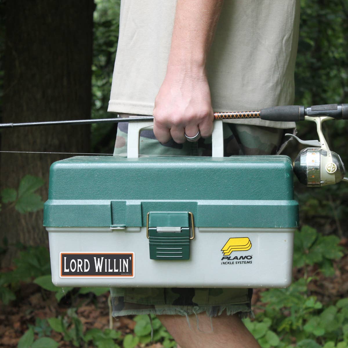 Lord Willin' Sticker