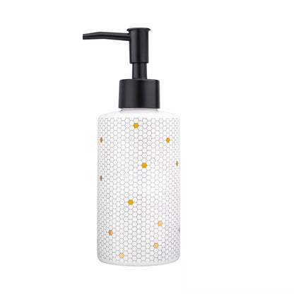8.5oz Honeycomb Tile Hand Soap Dispenser- Home Decor & Gifts