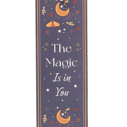 The Magic Is in You Bookmark with Tassel