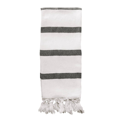 Turkish Cotton Hand Towel, Single Stripe- Home Decor & Gifts