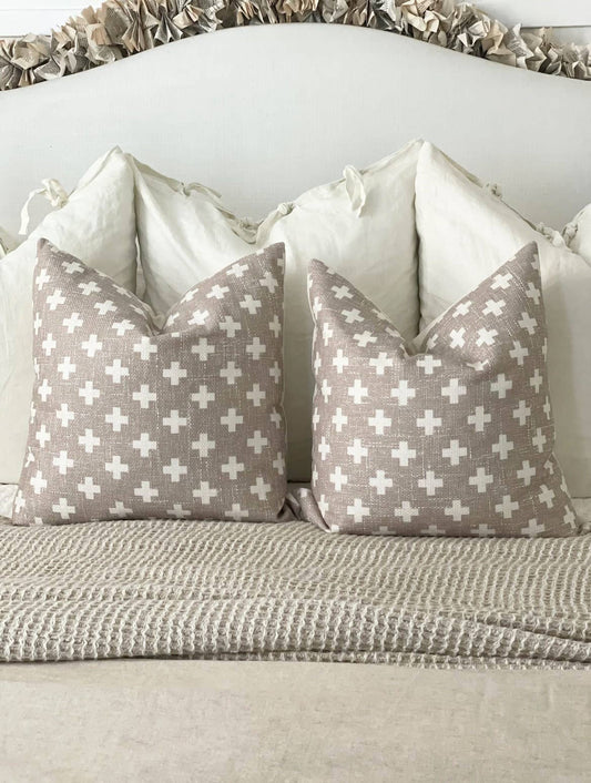 Crossprint Pillow Cover