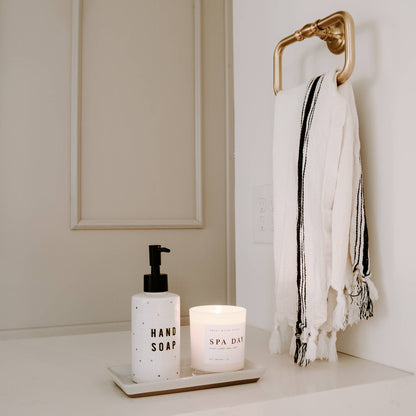 8.5oz Honeycomb Tile Hand Soap Dispenser- Home Decor & Gifts