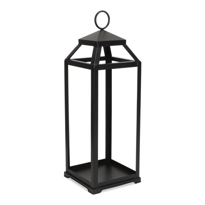 Novara Tapered Square Top Metal Lantern